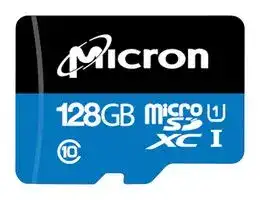 MTSD128AHC6MS-1WT.: Flash Memory Card, MicroSDHC Card, UHS-1, Class 10, 128 GB