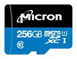 MTSD256AHC6MS-1WT.: Flash Memory Card, MicroSDHC Card, UHS-1, Class 10, 256 GB