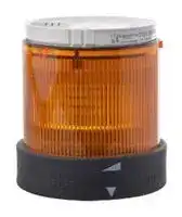 XVBC5G5: VISUAL SIGNAL UNIT, FLASH, 70MM, ORANGE