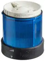 XVBC4B6: Beacon, Harmony XVB, Blue, Flashing, 10W, 24VDC 48VAC, IP65, 70mm Dia., 63mm Ext. Depth