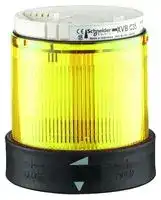 XVBC4B8: Beacon, Harmony XVB, Yellow, Flashing, 10W, 48VDC 24VAC, IP65, 70mm Dia., 63mm Ext. Depth