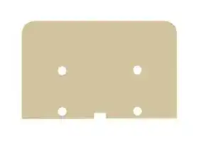 0318560000: SEPERATION PLATE, PA66, BEIGE