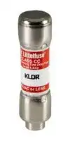 KLDR001.TXP: Fuse, Industrial / Power, POWR-GARD KLDR Series, 1 A, 600 V, 300 V, 10.3mm x 38.1mm, 0.41" x 1.5"