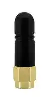 DELTA20/X/SMAM/S/S/35: Stubby Antenna, 2.4GHz to 2.5GHz, 2 VSWR, 0dBi Gain, 50ohm, Vertical Polarisation, SMA Connector
