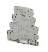 2980652: Solid State Relay, 1 A, 300 VDC, DIN Rail, Screw
