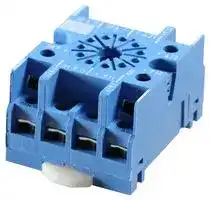 90.27SMA: Relay Socket, DIN Rail, Panel, Screw, 11 Pins, 10 A, 250 V, 90 Series