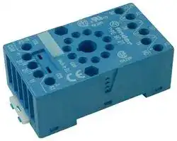 90.21SMA: Relay Socket, DIN Rail, Panel, Screw, 10 A, 250 V, 90 Series