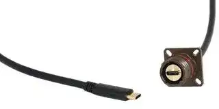 USB3CFTV7N050.: USB CABLE, 3.2 C PLUG-C RCPT, 19.7"
