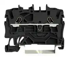 2002-1205.: TERMINAL BLOCK, DIN RAIL, 2POS, 12AWG