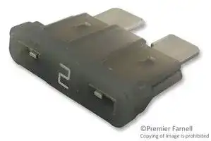 0287002.PXCN: Fuse, Automotive, Fast Acting, 2 A, 32 V, 19.1mm x 5mm x 19mm, ATOF