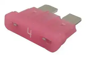 0287004.PXCN: Fuse, Automotive, Fast Acting, 4 A, 32 V, 19.1mm x 5mm x 19mm, ATOF