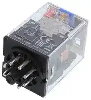 MKS2PI DC24.: RELAY, DPDT, 250VAC, 30VDC, 10A