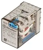 55.34.9.012.0040: General Purpose Relay, 55 Series, Power, 4PDT, 12 VDC, 7 A