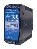 REDIN45-12: AC/DC DIN Rail Power Supply (PSU), ITE, 1 Output, 45 W, 12 VDC, 3.75 A