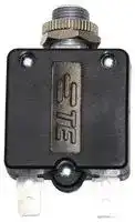 W58-XB1A4A-5: Thermal Circuit Breaker, Push Reset, W58, 5 A, 1 Pole, 50 V, 250 V, Panel