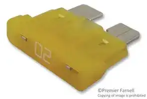 0287020.PXCN: Fuse, Automotive, Fast Acting, 20 A, 32 V, 19.1mm x 5mm x 19mm, ATOF