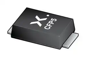 PTVS13VP1UP-QX: TVS Diode, PTVSxP1UP-Q Series, Unidirectional, 13 V, 21.5 V, CFP5 (SOD-128), 2 Pins