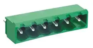 MC000160: Terminal Block, Header, 5 mm, 2 Ways, 16 A, 300 V, Through Hole Vertical
