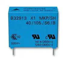 B32912A3223K000: Safety Capacitor, Metallized PP, Radial Box - 2 Pin, 22000 pF, ± 10%, X1, Through Hole