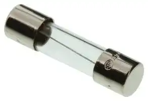 S506-2-5-R: Fuse, Cartridge, Time Delay, 2.5 A, 250 V, 5mm x 20mm, 0.2" x 0.79", S506 Series