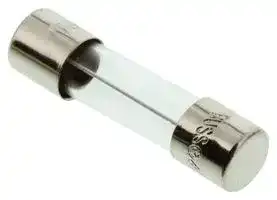 S506-6.3-R: Fuse, Cartridge, Time Delay, 6.3 A, 250 V, 5mm x 20mm, 0.2" x 0.79", S506 Series