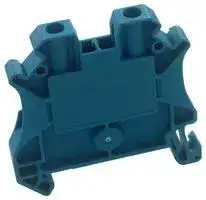 NSYTRV42BL: TERMINAL BLOCK, DIN RAIL, 2 POSITION, 26-10AWG