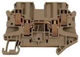 NSYTRV44: TERMINAL BLOCK, DIN RAIL, 4 POSITION, 26-10AWG