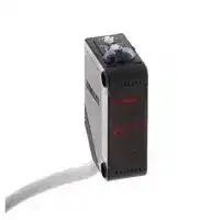 E3Z-B82 2M: Photoelectric Sensor, 2 m, PNP Open Collector, 100 mA Output, 12 VDC to 24 VDC