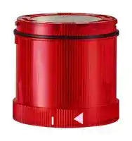 64110000: Beacon, KombiSIGN 71, Red, Steady, 7W, 240VAC, IP65, 70mm Dia., 65.5mm Height