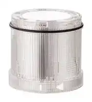 64140000: Beacon, KombiSIGN 71, Transparent, Flashing, 7W, 240VAC, IP65, 104mm Dia., 65.5mm Height