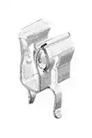 01110506Z: Fuseholder, Cartridge, 1 Fuse, 10 A, 250 VAC, 250 VDC, 5mm x 20mm, Through Hole