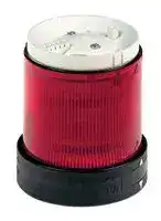 XVBC2B4: Visual Signal Indicator, LED, Red, Steady, 24VDC, 24VAC, IP65, 70mm Dia., 63mm Height