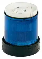 XVBC2B6: Visual Signal Indicator, LED, Blue, Steady, 24VDC, IP65, 70mm Dia., 63mm Height