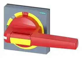 8UD1741-0AB15: Handle, Masking Frame, 140 mm, Door Operating Mechanisms