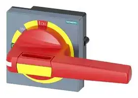 8UD1741-0AB25: Handle, Masking Frame, 140 mm, Door Operating Mechanisms