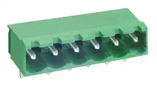 MC000168: Terminal Block, Header, 5 mm, 2 Ways, 16 A, 300 V, Through Hole Right Angle