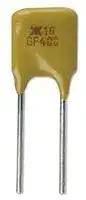 RHEF050: Resettable Fuse, PPTC, PolySwitch RHEF, 30 VDC, 500 mA, 900 mA, 2.5 s, Round