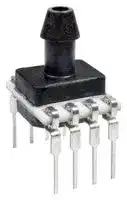 SSCDANV015PAAA5: Pressure Sensor, 15 psi, Analogue, Absolute, 5 VDC, Single Axial Barbed, 2.7 mA