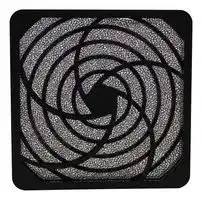 GRM92-30.: FAN FILTER ASSEMBLY, PU FOAM, 92MM