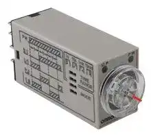 H3YN-2 AC100-120: Analogue Timer, H3YN, Multifunction, 4 Ranges, 0.1 s, 10 min, Solid State