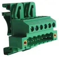 CTBPD96VJ/6FL: DIN Rail Mount Terminal Block, 6 Ways, 28 AWG, 14 AWG, 2.5 mm², Screw, 20 A