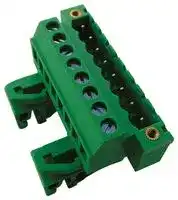 CTBPD96VJ/8FL: DIN Rail Mount Terminal Block, 8 Ways, 28 AWG, 14 AWG, 2.5 mm², Screw, 20 A