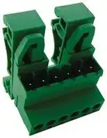 CTBPD96HG/6: DIN Rail Mount Terminal Block, 6 Ways, 28 AWG, 14 AWG, 2.5 mm², Screw, 20 A