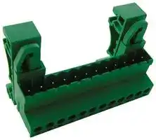 CTBPD96HG/12: DIN Rail Mount Terminal Block, 12 Ways, 28 AWG, 14 AWG, 2.5 mm², Screw, 20 A