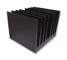 65DN-01000-A-200: Heat Sink, Extruded Range - 3, Black Anodized, 0.68 °C/W, 115 mm, 85 mm, 100 mm
