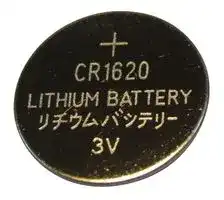 CR1620: Battery, 3 V, 1620, Lithium, 70 mAh, Flat Top, 1