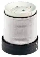 XVBC37: Visual Signal Indicator, LED, Transparent, Steady, 10W, 250VAC, IP65, 70mm Dia., 63mm Height