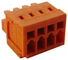 734-204: Pluggable Terminal Block, 3.81 mm, 4 Ways, 28 AWG, 14 AWG, 1.5 mm², Clamp