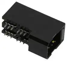 10028918-001LF: Connector, Right Angle, 2 Contacts, Plug, Press Fit, 1 Rows