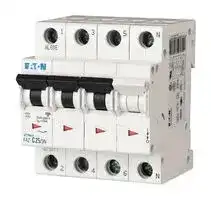 FAZ-D16/3N: Thermal Magnetic Circuit Breaker, MCB, FAZ, 3P+N, 15 kA, 400 V, 16 A